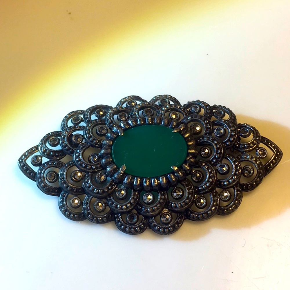 Antique marcasite pin